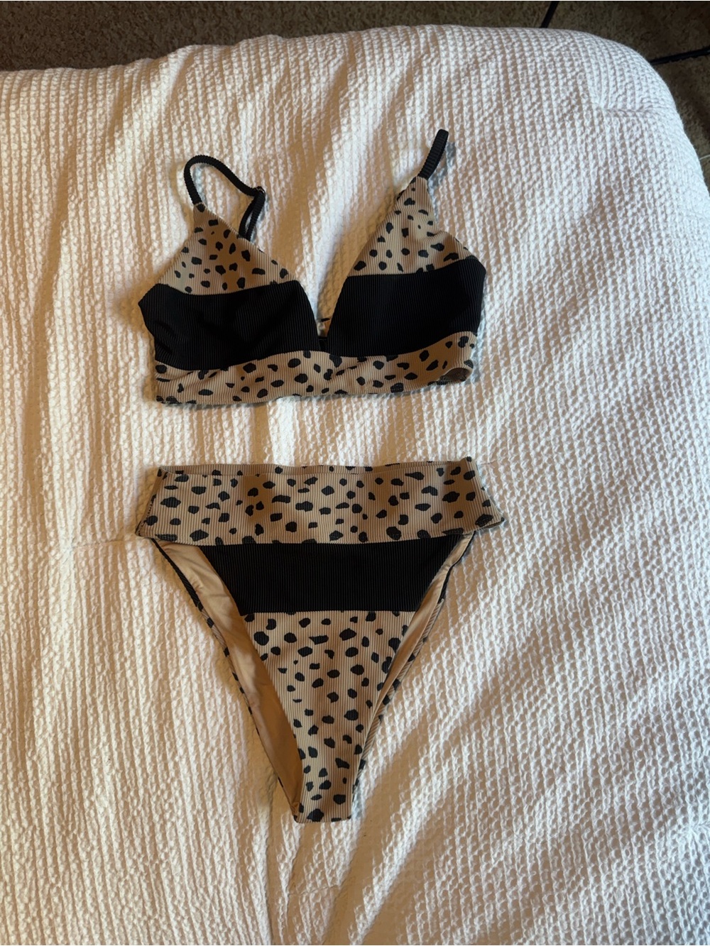 Beach Riot Leopard-Print Bikini Set - Picture 2 of 2